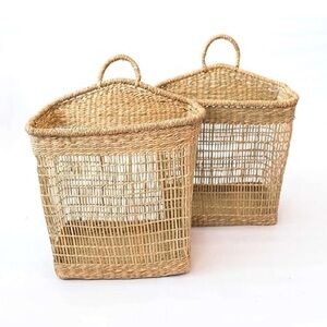 Natural Woven Storage Baskets